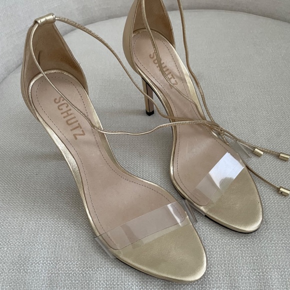SCHUTZ gold heels - Picture 5 of 5